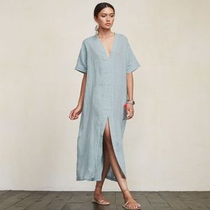 Reformation Zoco Dress in Grey